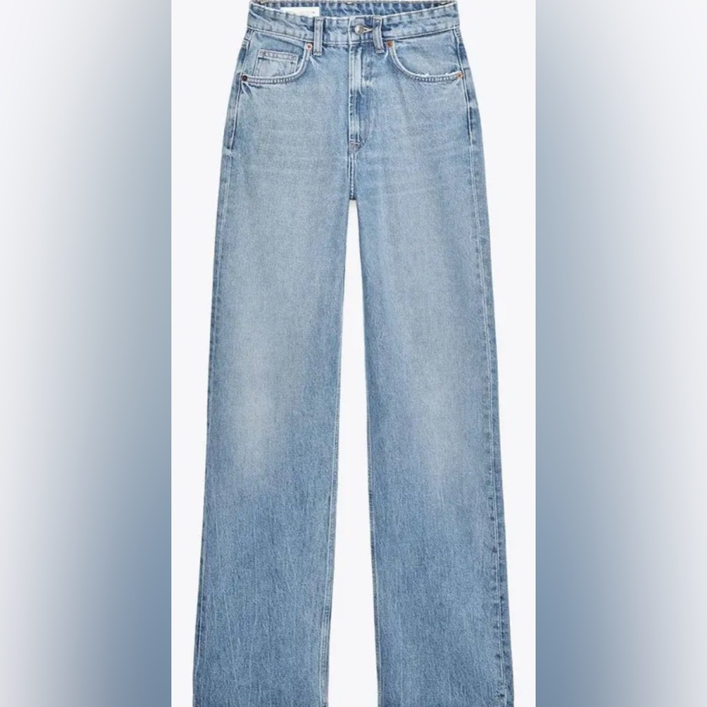 Zara Light Blue Denim Jeans